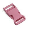 4 Pcs Light Pink Buckles for Straps 1 inch Plastic