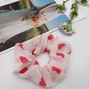 Pink Hair Scrunchies for Women Girls Pink Ponytail Holders Pink