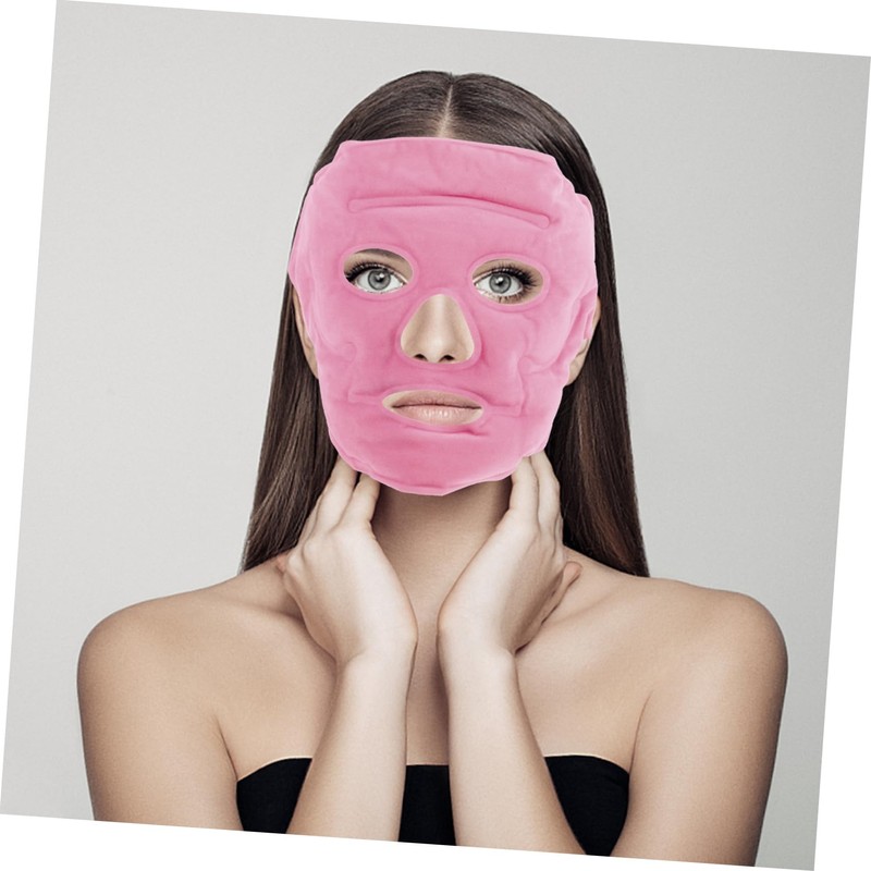 ORFOFE Mask Ice Pack Slimming Tourmaline Magnetism for Acupoint Stimulation