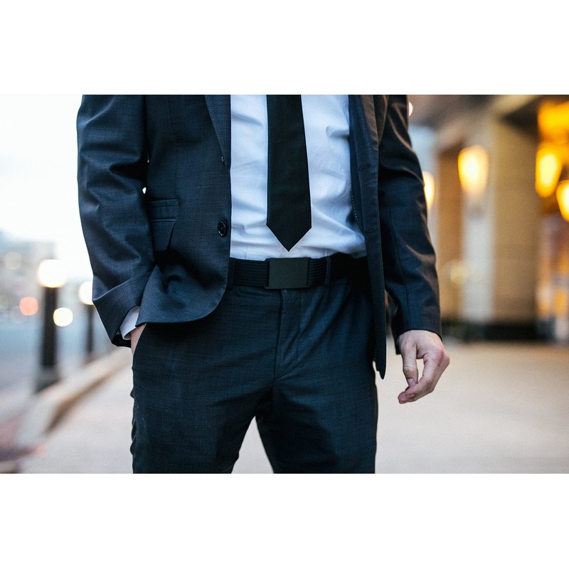 GRIP6 Belt for Men - Adjustable, Durable, Nylon Belt for