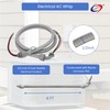 Electrical AC Whip Assembly -1/2" x 4ft Non-Metallic Liquid Tight