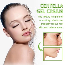 Centella Calming Gel Cream, Beruhigende Creme, Calming Moisturizer, 60ml Tagescreme mit Centella Asiatica und Niacinamid für Optimale Pflege den Ganzen Tag Ohne zu Fetten
