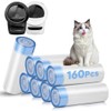 160 Count Cat Litter Box Liners Compatible with Litter Robot