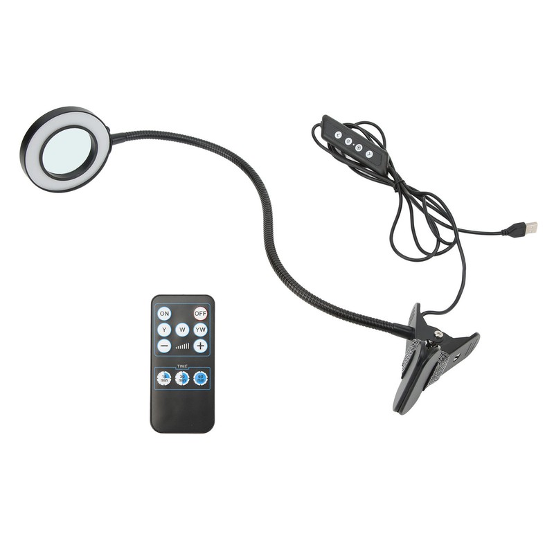 Magnifying Lamp Foldable Adjustable Flexible 2 Control Modes 3X LED