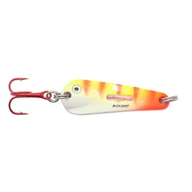 Northland Tackle BRFS2-60 Buck-Shot Flutter Spoon 1/Cd Buck-Shot Flutter Spoon, UV Electric Perch, 1/16 oz