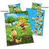 Herding MAYA THE BEE Toddler Bedding Set, Reversible Motif, Duvet