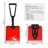BCO-3031 Folding Car Scoop, Prepare for Sudden Snow, Storage Bag