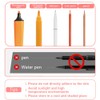 960Pcs Removable Long Strips Page Markers Underline Highlight Strips Clear