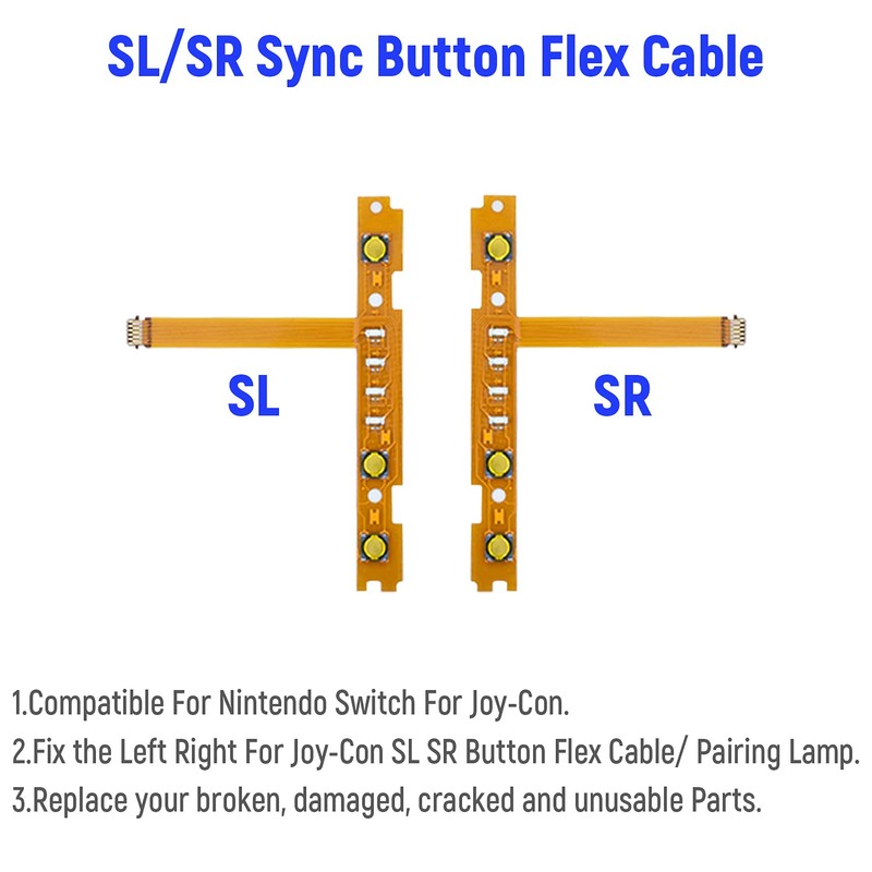 Mcbazel 18 in 1 Replacement Repair Kit for N-Switch Joy-Con