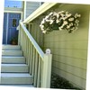 Tofficu 4pcs Decorative Ball Shape Fence Post Caps Post Covers