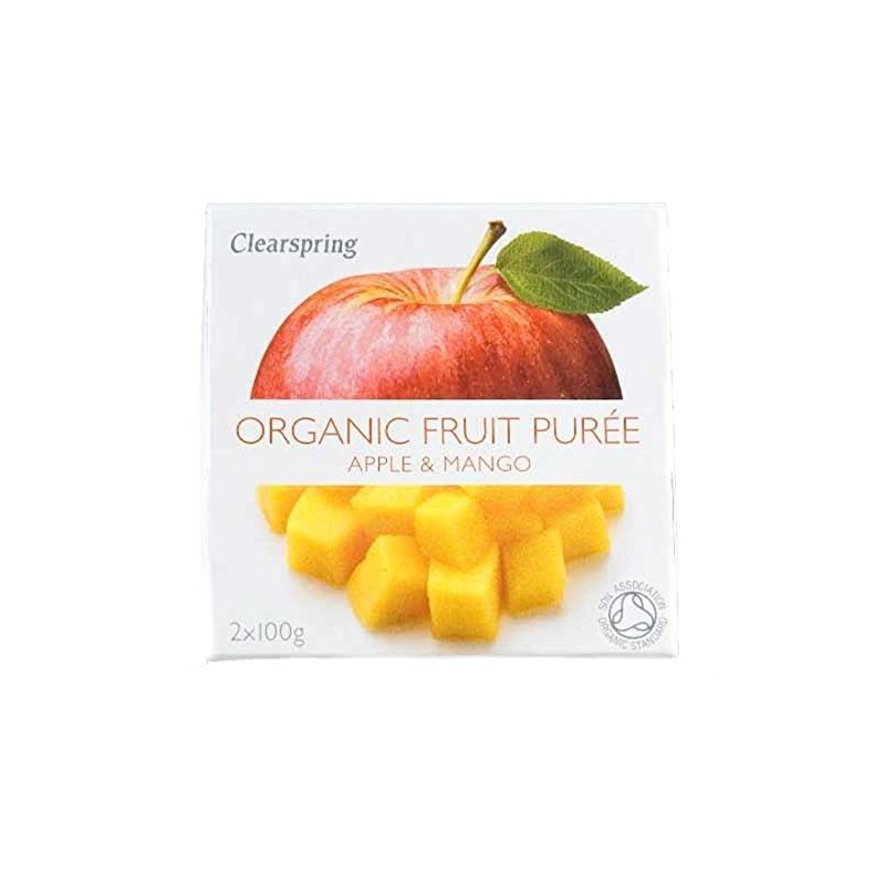 Clearspring | Apple & Mango Puree - Org | 8
