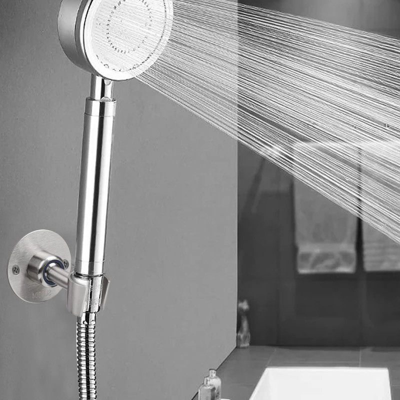 MYLERCT Stainless Steel Shower Head Holder, Shower Holder with 360