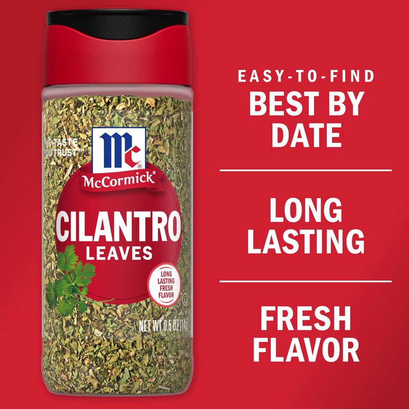 McCormick Cilantro Leaves, 0.5 oz (Pack of 6)