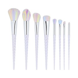 T4B MIMO 8-Piece Makeup Brush Set, Cosmetic Brush Set, Beauty Foundation, Powder Brush, Eyeshadow, Flawless Make-Up, Premium Brush Set, Kabuki, Blush Brush, Foundation, Contouring, Unicorn