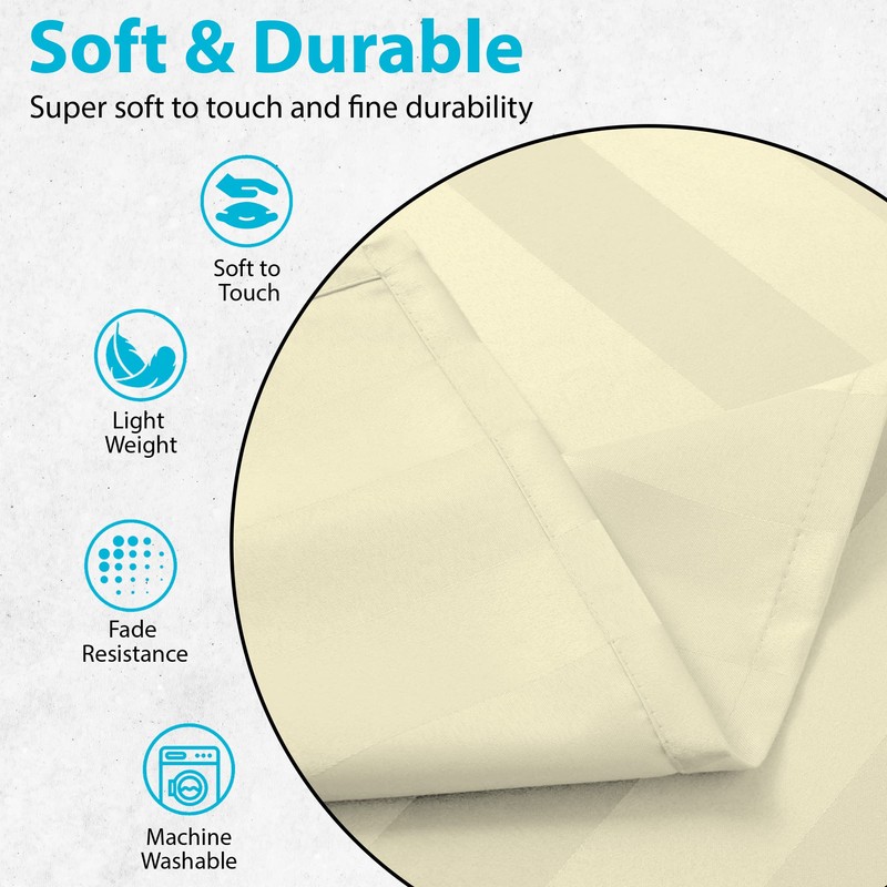 Table Cloth Tablecloths Square and Rectangular Premium Fabric Tablecloth, Waterproof