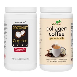 Coconut Coffee and Collagen Coffee (2-Pack)
