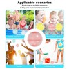 4Pcs Glowing Pool Balls Reusable Silicone Glowing Beach Ball Water