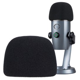 Yeti Nano Mic Cover Microphone Foam Windscreen for Blue Yeti Nano Condenser Microphone, Mic Windshield Pop Filter by SUNMON