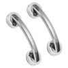 uxcell 2pcs Grab Bars for Bathtubs and Showers, 7.6" Mirror