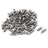 sourcing map 0.4mmx3x12mm 304 Stainless Steel Dual Hook Small Tension