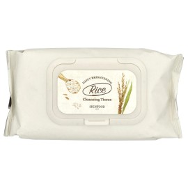 Rice Daily Brightening Cleansing Tissue, 80 Wipes