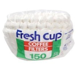 Fresh Cup paper coffee filters (1 Pack, 3.25"-150 count)
