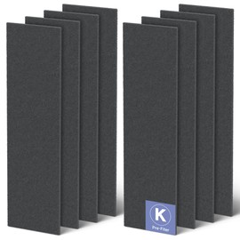 𝟖-𝐏𝐚𝐜𝐤 Filter K Pre-Filter Compatible with HFD300, HFD310, HFD314, HFD320, HD320, HFD323CV1, HFD323-TGT, HFD324 Purifier, HFD360B for K, Compared to Part # HRF-K2C