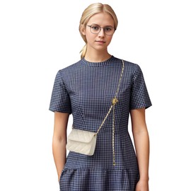 INNTURT Mini Belt Bag, Synthetic Leather Quilted Bags for Women Small Crossbody Bag Mini Bags for Women Trendy Accessories Mini White