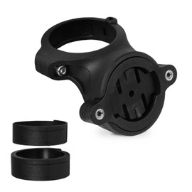 OcioDual Edge 2 Generation Mount Compatible with Garmin Devices, Varia RTL510 RTL515 RVR315 Lights, Compatible with GoPro Accessories, Posts for Standard Poles Between 25.4 mm and 31.8 mm