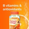 Emergen-C Citrus-Ginger Gummies, Turmeric and Ginger, Immune Support Natural Flavors