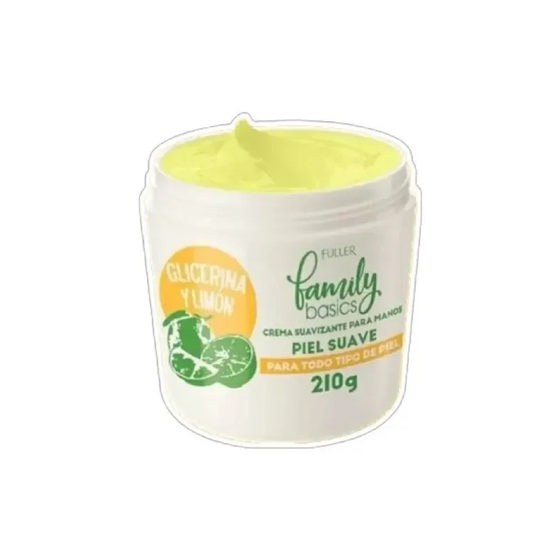 Crema Suavizante Para Manos Glicerina Y Limon Fuller