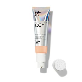 It Cosmetics CC Cream con Protector Solar FPS 50 - Base de Maquillaje Correctora de Cobertura Completa, 7 en 1 con Suero Hidratante, Vitamina E y...  