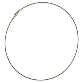 Auriga Fine Jewelry Stainless Steel Polished and Textured Link Chain Necklace 16"