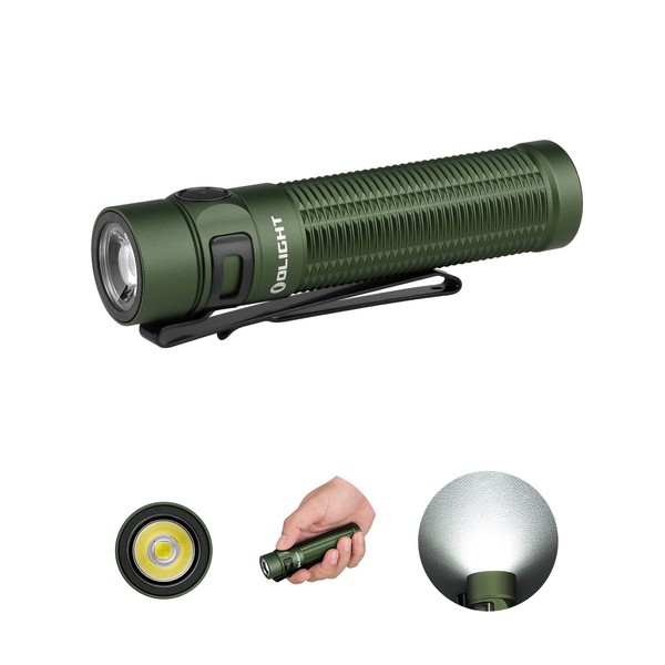 OLIGHT Baton3 Pro Max 2500 Lumens Rechargeable Compact EDC Flashlights