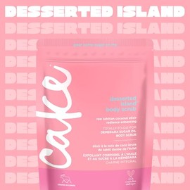 Cake Beauty Desserted Island Demerara Sugar Oil Body Scrub 250ml