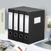 HUA JIE 2 Pack A4 Storage File Boxes Archives Case,65mm