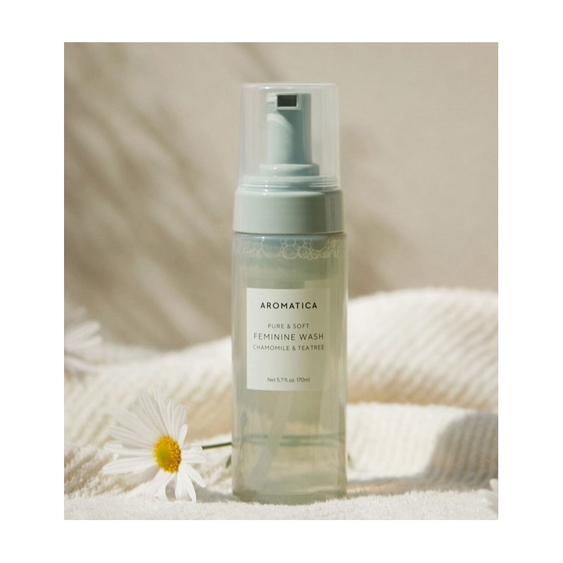 Aromatica Pure and Soft Chamomile and Tea Tree Feminine Wash,