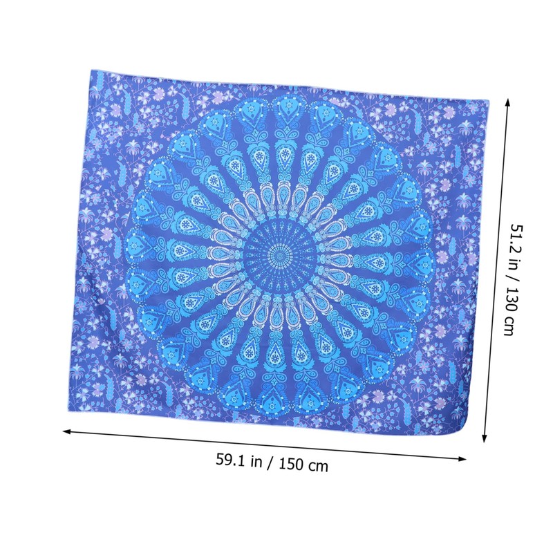 ORFOFE Chic Home Tapestry Vibrant Printing Tapestry Stylish Decor for