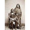 Last Kiowa Chief Lone Wolf and Wife PHOTO Warrior Native