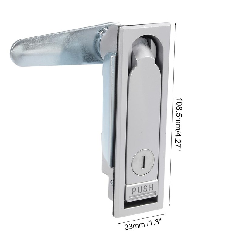 uxcell Electric Cabinet Door Cam Lock, Fit for 0.12-inch (3mm)