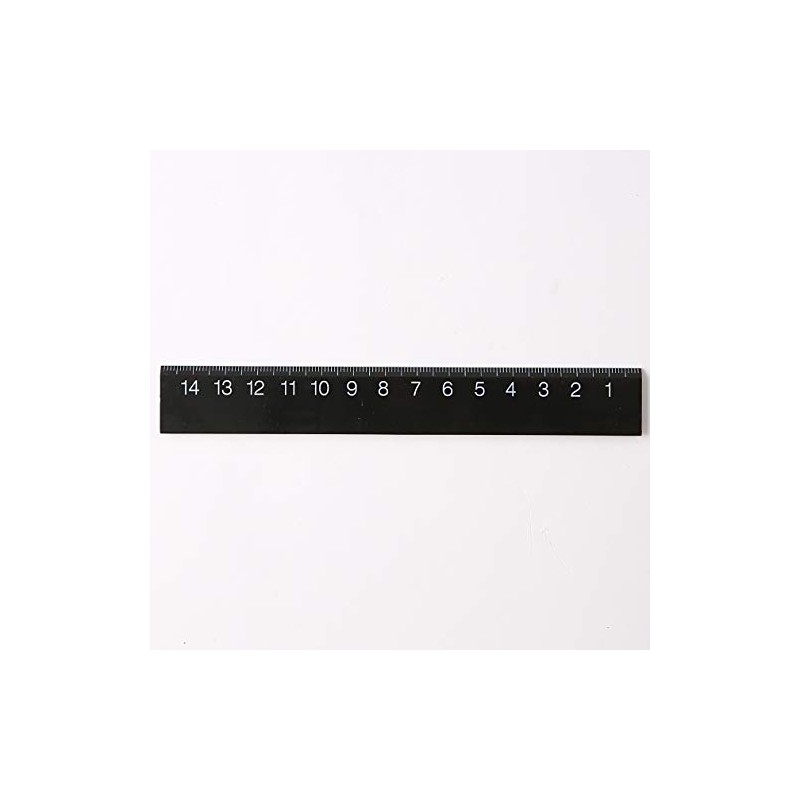 MUJI NDA87A4A Double-Sided Scale Ruler 5.9 inches (15 cm)