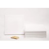 ADEPTNA Pack of 5 Artist Blank Stretched Canvas Frames -