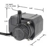 Beckett G325A Submersible Water Pump Pond Pump Multifunctional Water Pumps