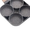 4 Cups Pancake Pan Gas Induction Cooker Universial Medical Stone