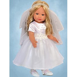 Communion Gown For 18 Inch Kennedy and Friends Dolls®- Fits all 18 Inch Girl Dolls