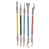 Electronic Opening Repair Spudger Kit, 5 in 1 Metal Pry