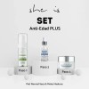 Set Facial Antiedad Plus, She Is Skincare (3 Productos)