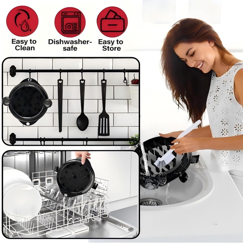 Chicken Shredder Tool Twist Meat Shredder Large-Shredding Tools with Stainless