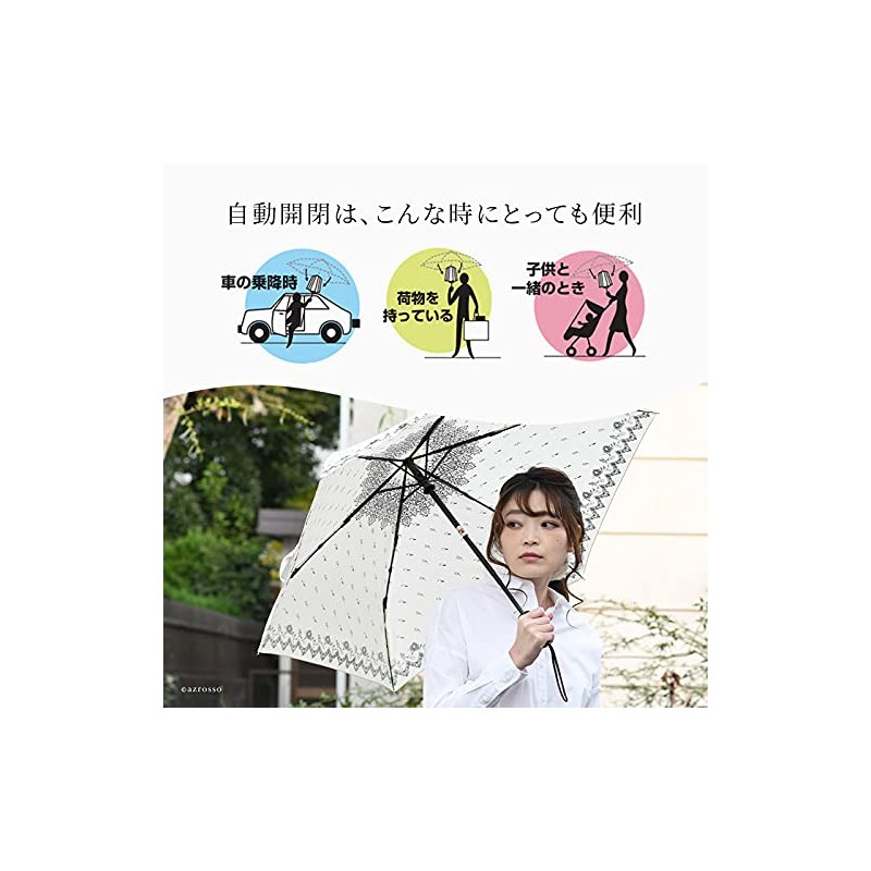 UVION Automatic Open and Close Umbrella, Large, Foldable, Rain Umbrella,