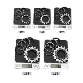 Bibike Single Speed Conversion Kit 13T/14T/15T/16T/17T Single Speed Cassette Conversion Spacers Black Gold Red